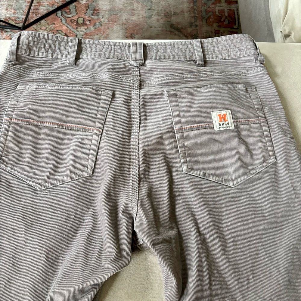 Howler Brothers Men's Gray Corduroy Pants - Straight Leg - Picture 5 of 7